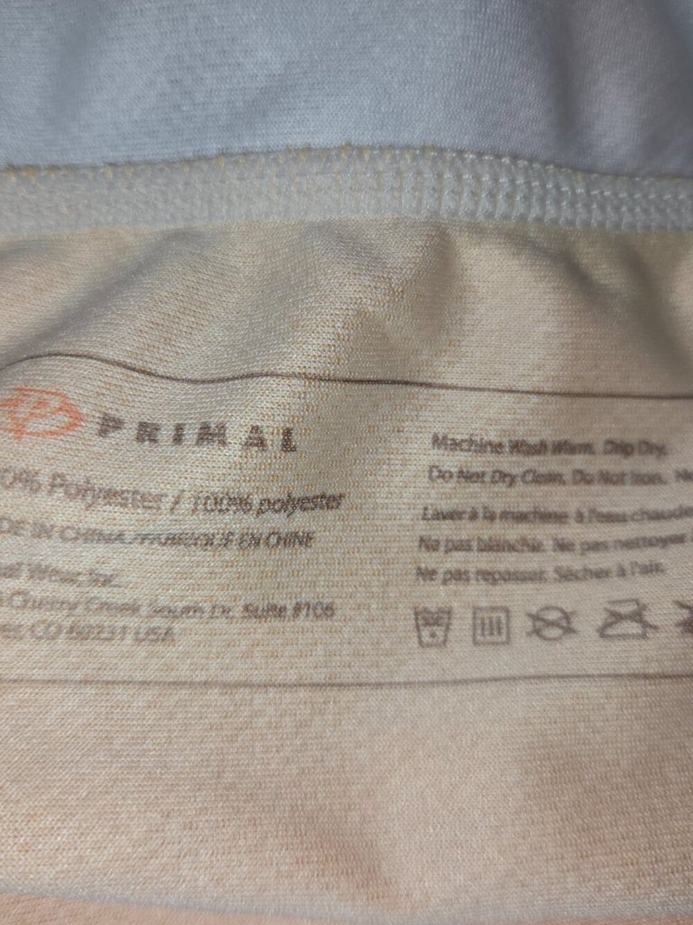 Primal Brand Cycling Jersey Men's Size L Fight MS NYC 2013 Elite 200 Club 3/4zip - Picture 9 of 12